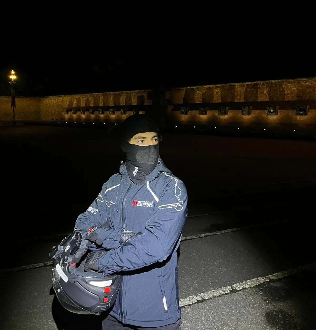 VESTE SOFTSHELL AKRAPOVIC  NOIR BAMO-France