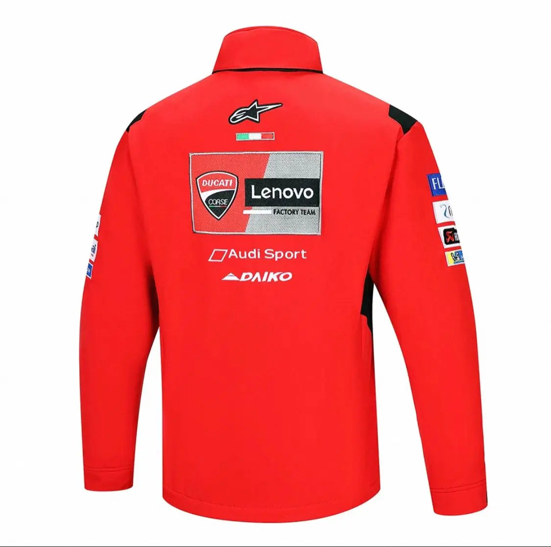 Veste Moto Softshell Ducati Lenovo Team – Édition Officielle MotoGP BAMO-France