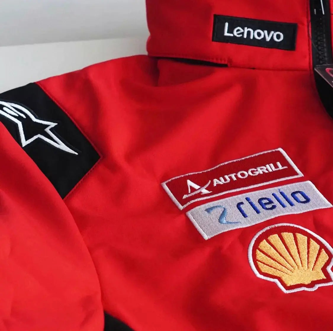 Veste Moto Softshell Ducati Lenovo Team – Édition Officielle MotoGP BAMO-France