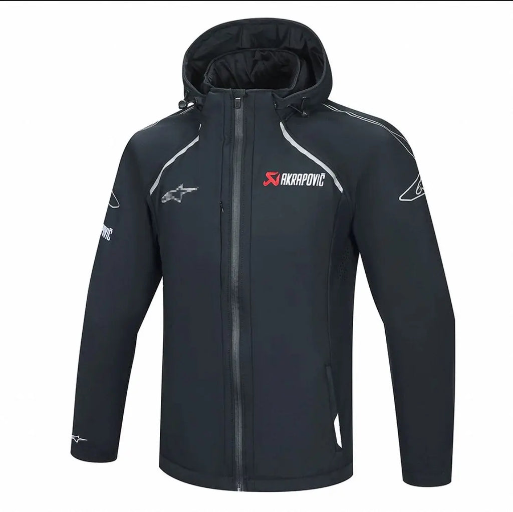 VESTE SOFTSHELL AKRAPOVIC k- NOIR BAMO-France