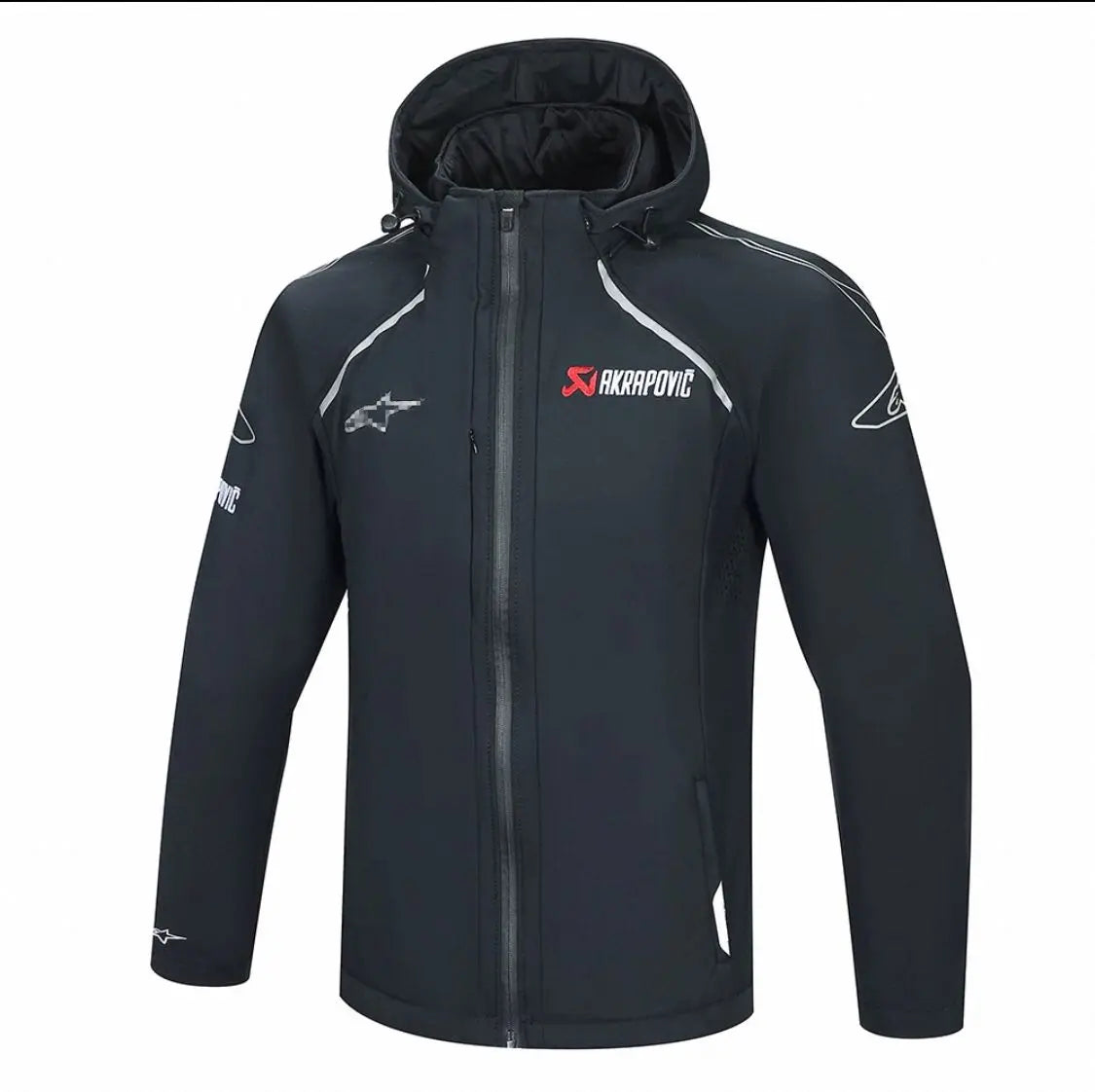 VESTE SOFTSHELL AKRAPOVIC k- NOIR BAMO-France